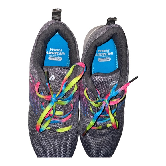 Fila Memory Foam Multi-color Cool Max Running Shoes - Picture 5 of 6